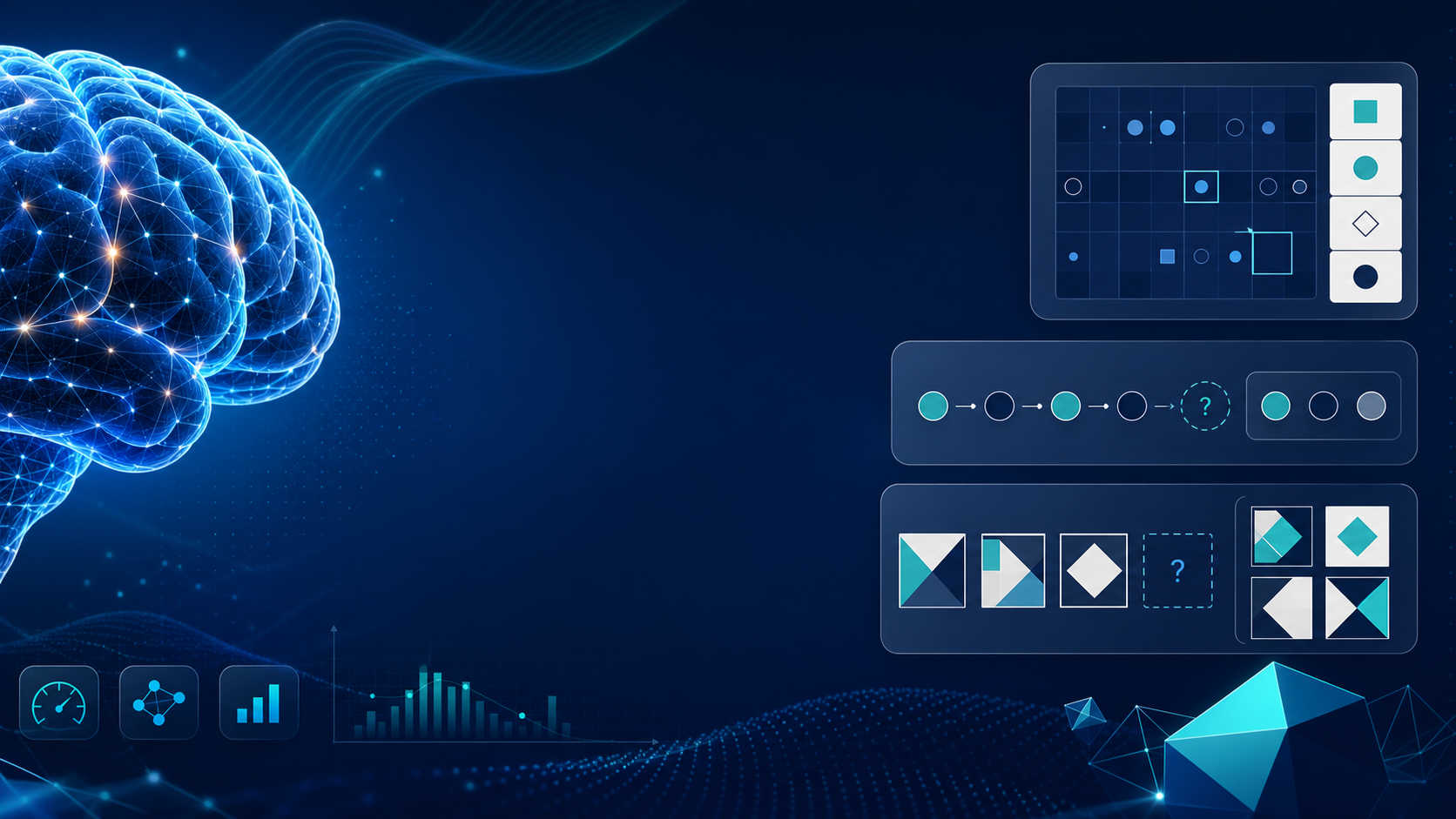 Interface visuelle du test QI